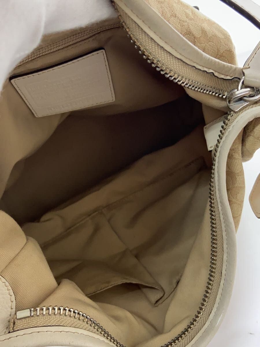 COACH Shoulder Bag BEG All Over Pattern 19918 6