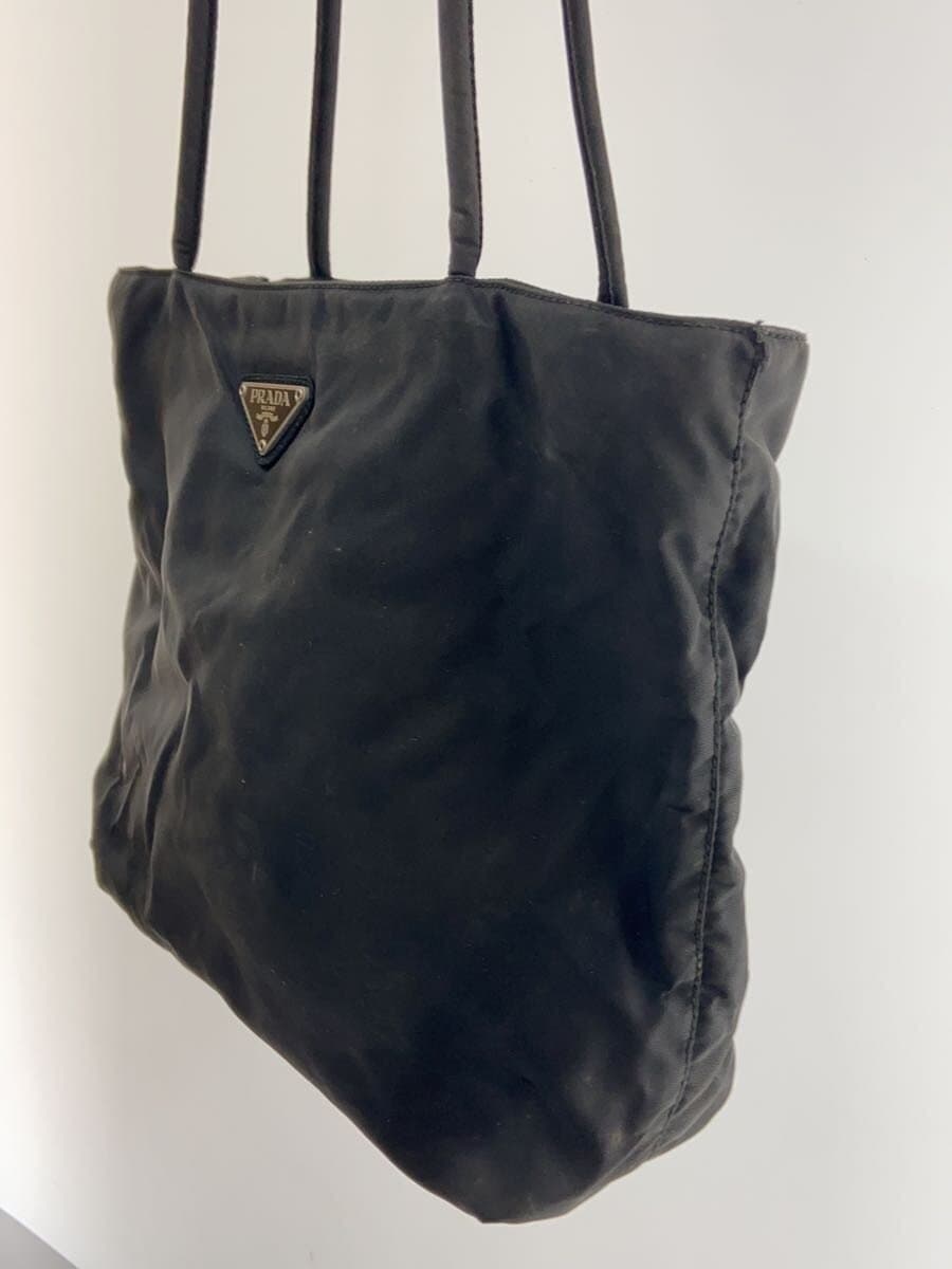 PRADA Tote Bag Nylon BLK 2