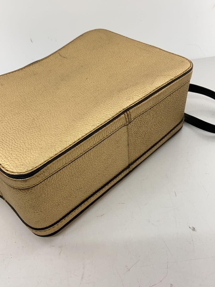 MARC JACOBS Shoulder Bag Suede GLD M0016184 4