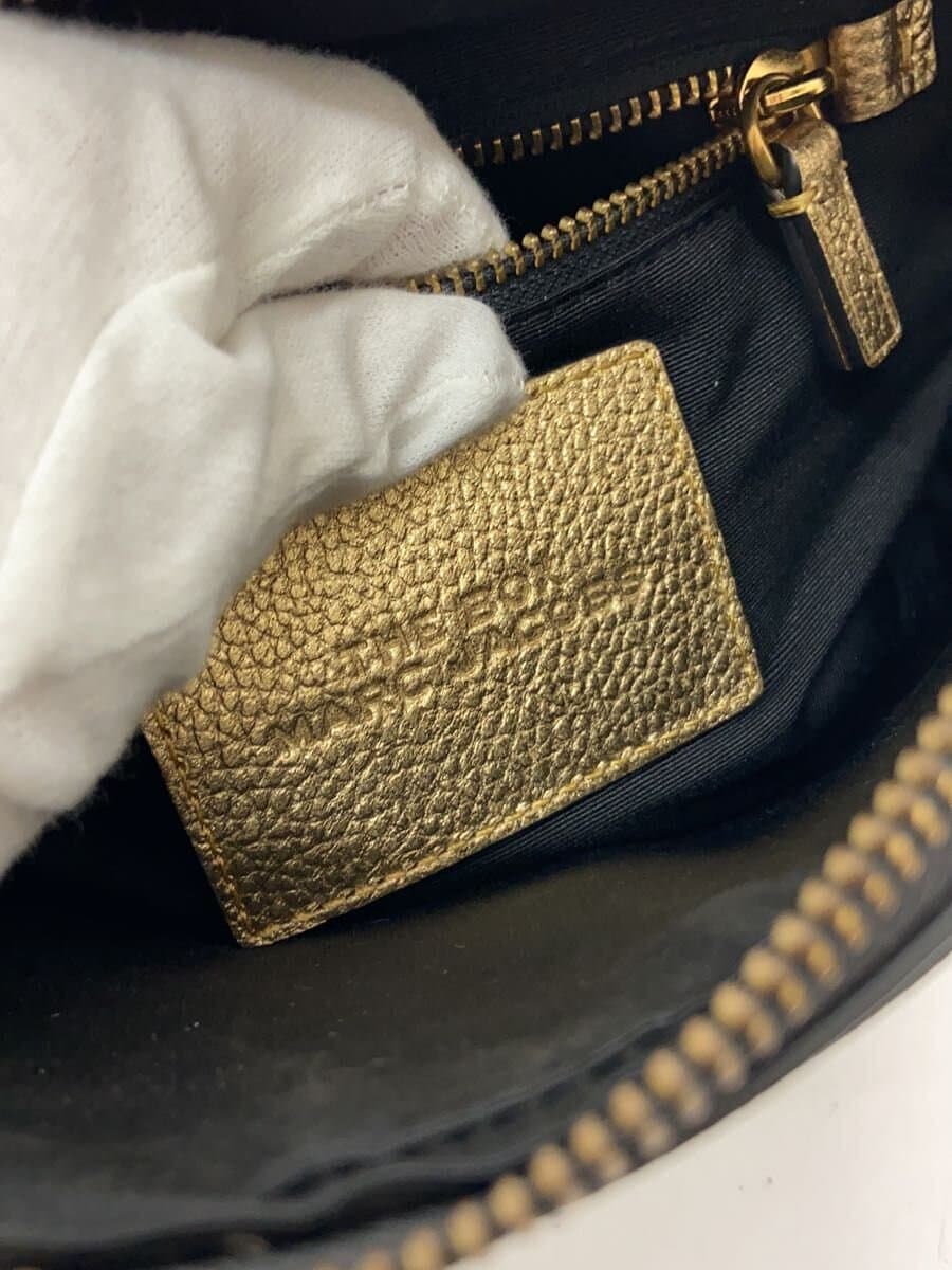 MARC JACOBS Shoulder Bag Suede GLD M0016184 5
