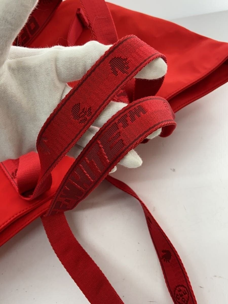 OFF-WHITESmall Nylon Commercial Tote Bag Polyester RED OWNA143R21FAB001 8