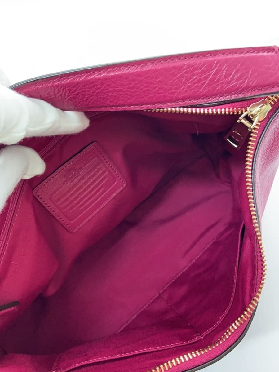 COACH Shoulder Bag - All Leather Leather PNK F36628 6
