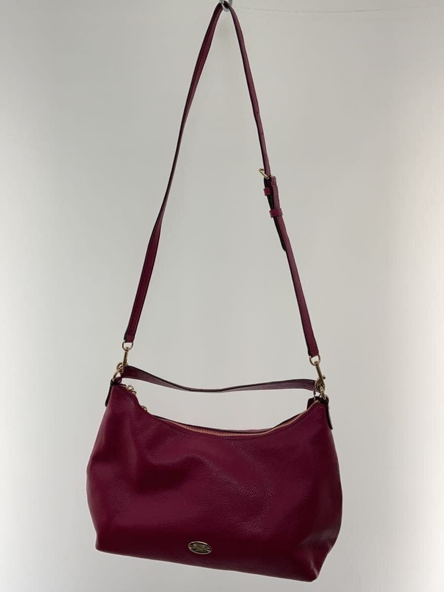 COACH Shoulder Bag - All Leather Leather PNK F36628 7