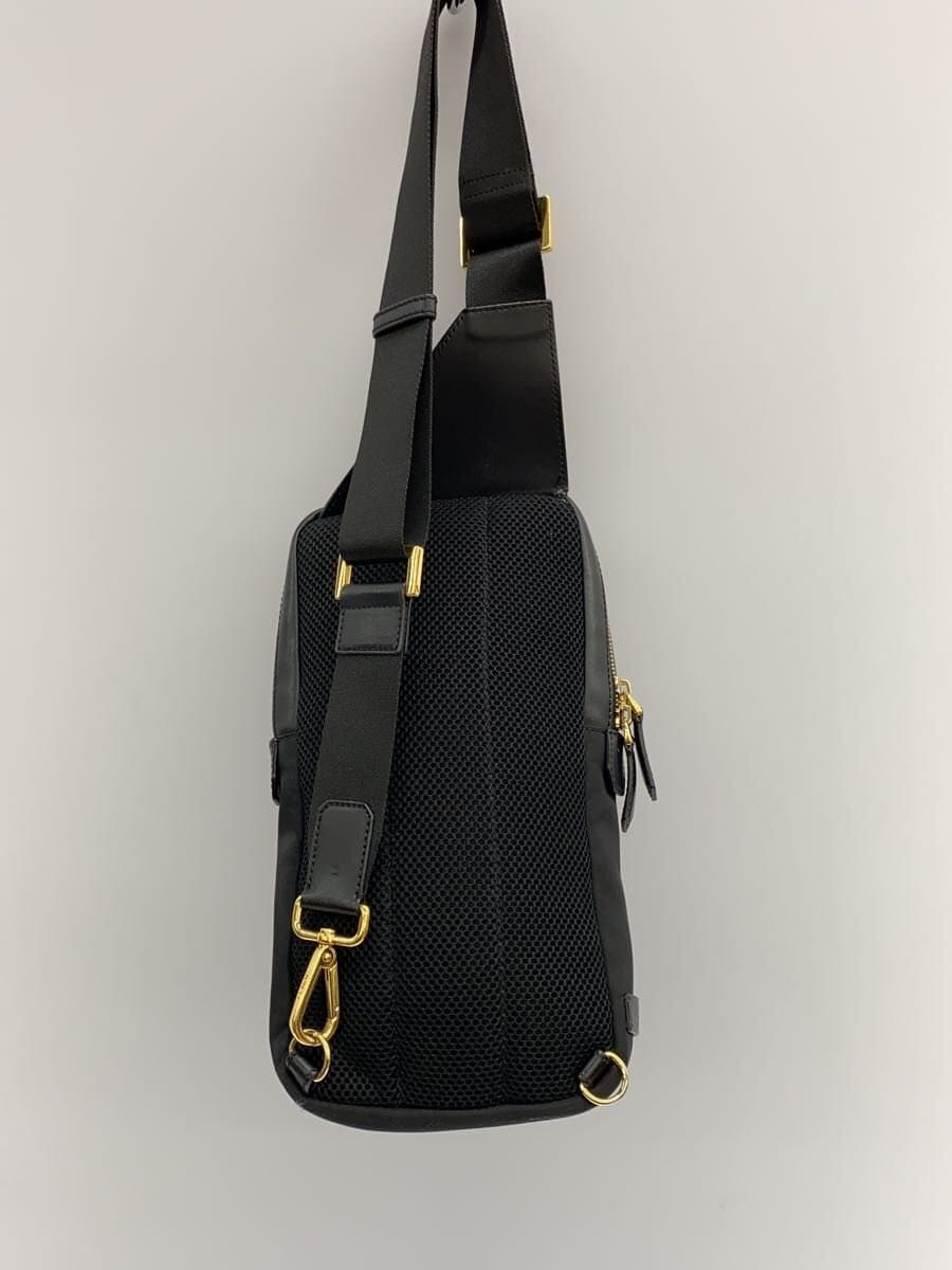 FENDI Mon Star Bugs Eye Body Bag Shoulder Bag BLK 7VZ033 3