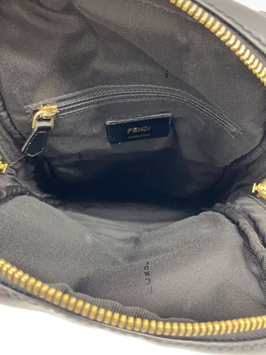 FENDI Mon Star Bugs Eye Body Bag Shoulder Bag BLK 7VZ033 6