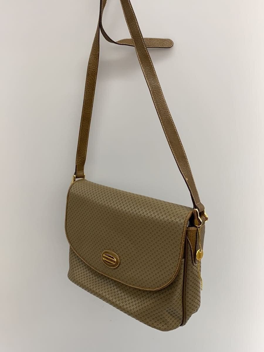 PAOLO GUCCI Shoulder Bag BRW All Over Pattern 2