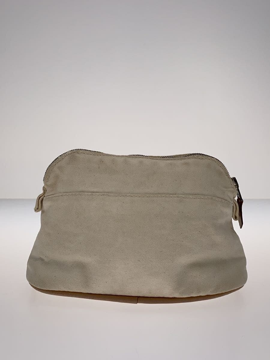 HERMES Bolide MM Pouch Canvas CRM 3