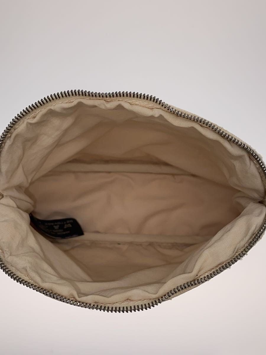 HERMES Bolide MM Pouch Canvas CRM 6