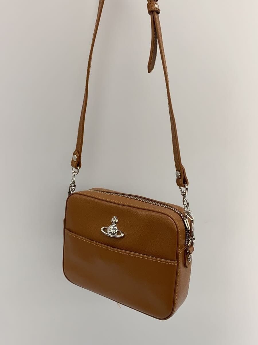 Vivienne Westwood SAFFIANO CAMERA BAG Shoulder Bag Leather BRW 2