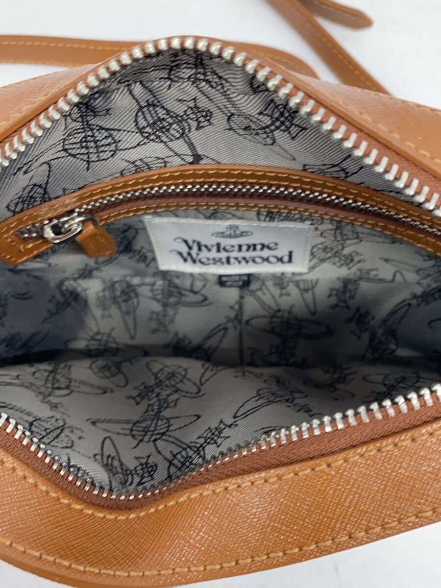 Vivienne Westwood SAFFIANO CAMERA BAG Shoulder Bag Leather BRW 6