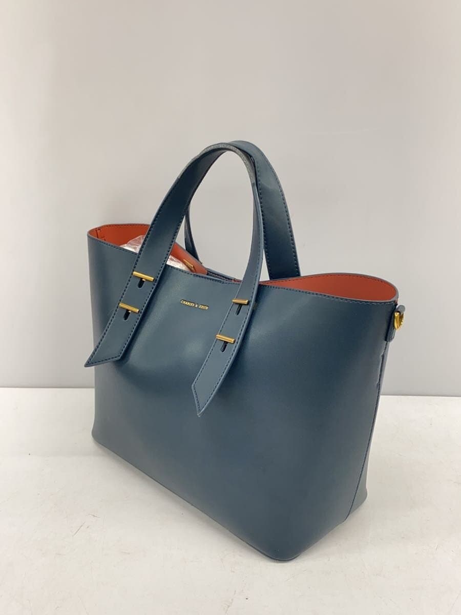 CHARLES&KEITH Shania Double Handle Slouchy Bag NVY 50781279-2 2
