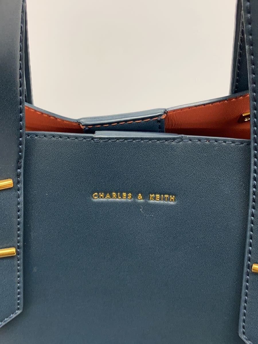 CHARLES&KEITH Shania Double Handle Slouchy Bag NVY 50781279-2 5