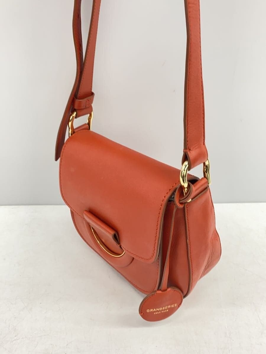 COLE HAAN Shoulder Bag Leather RED 2