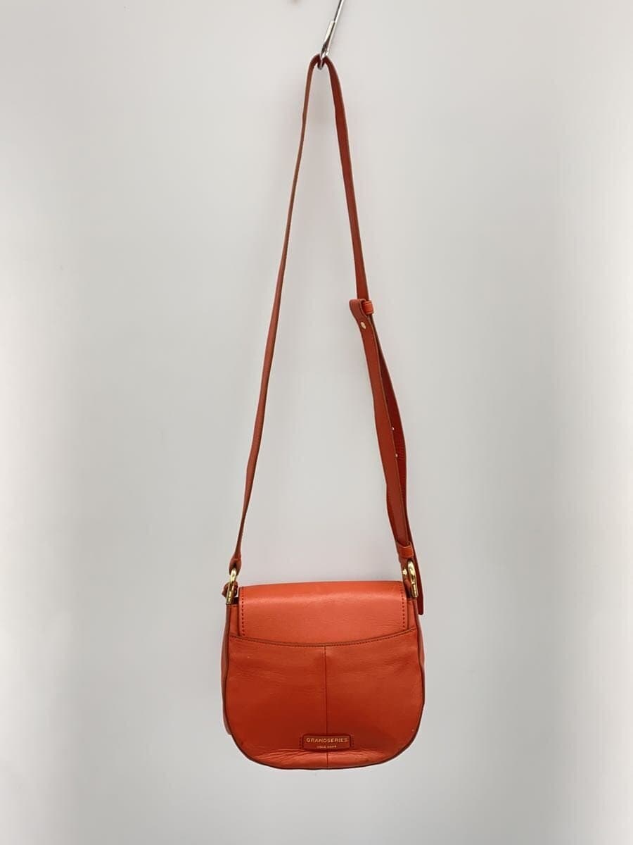 COLE HAAN Shoulder Bag Leather RED 3