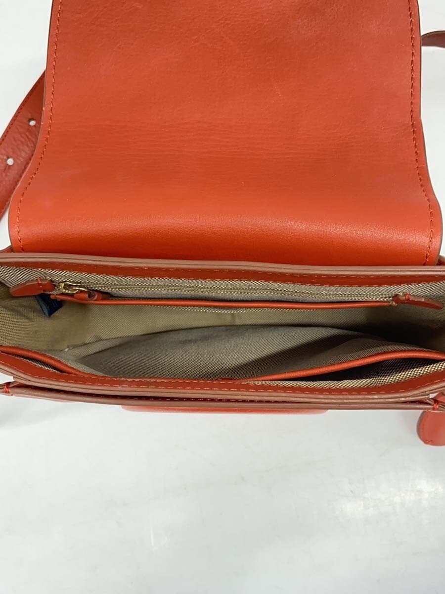 COLE HAAN Shoulder Bag Leather RED 6