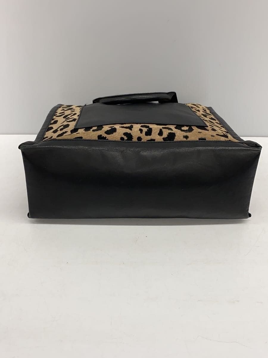 ARTISAN Tote Bag BLK Leopard 4