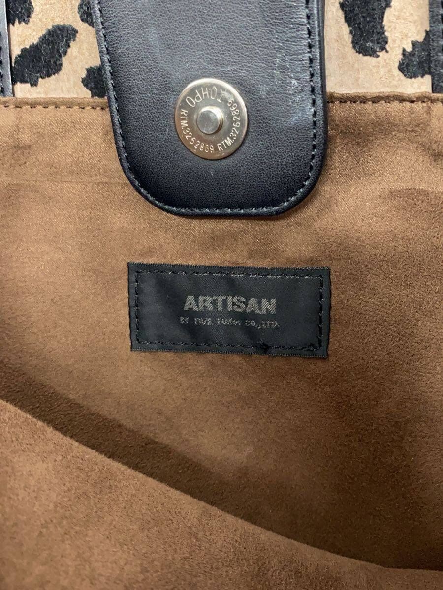 ARTISAN Tote Bag BLK Leopard 5