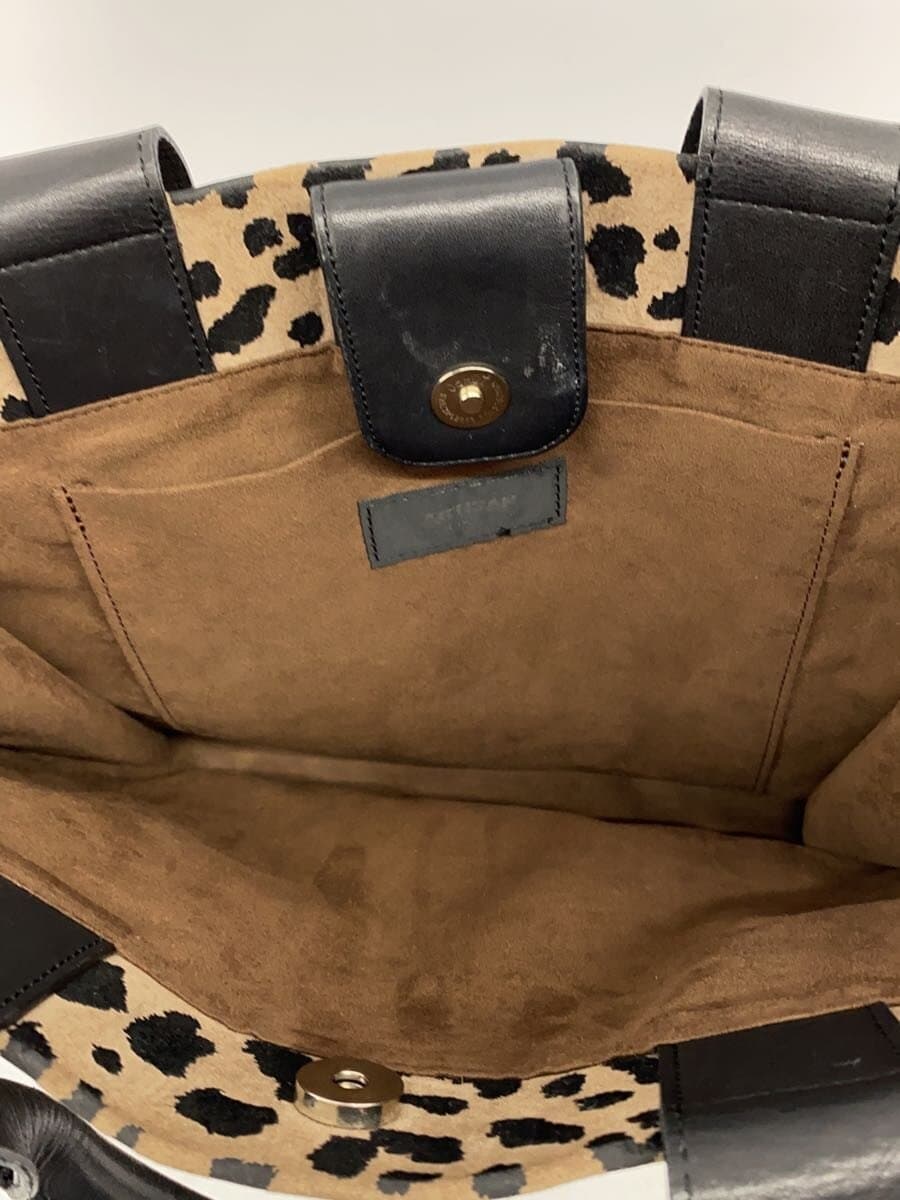ARTISAN Tote Bag BLK Leopard 6