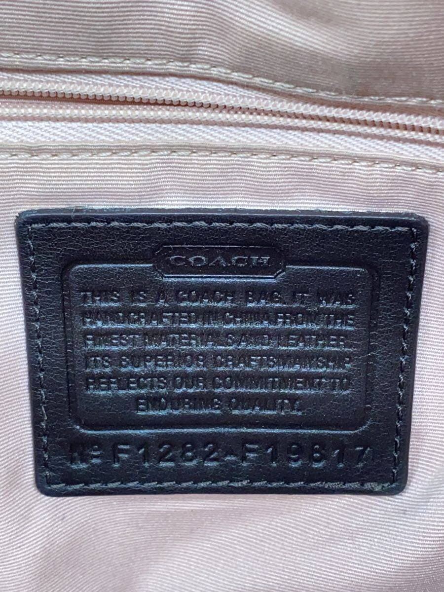 COACH Signature Tote Bag PVC BRW All Over Pattern F19817 5