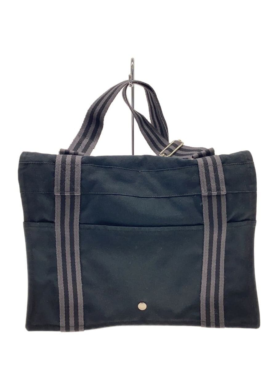 HERMES Fool to Basus MM Shoulder Bag BLK