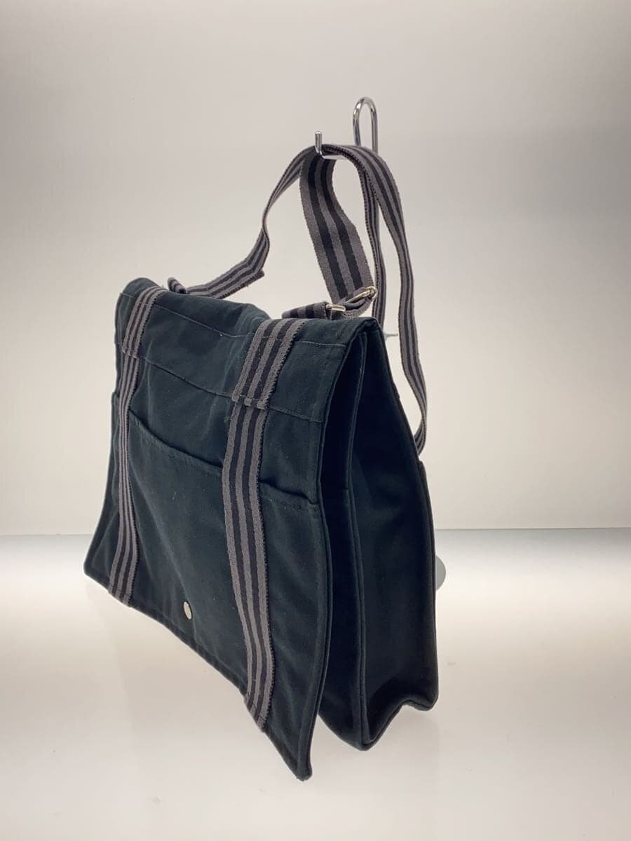 HERMES Fool to Basus MM Shoulder Bag BLK 2