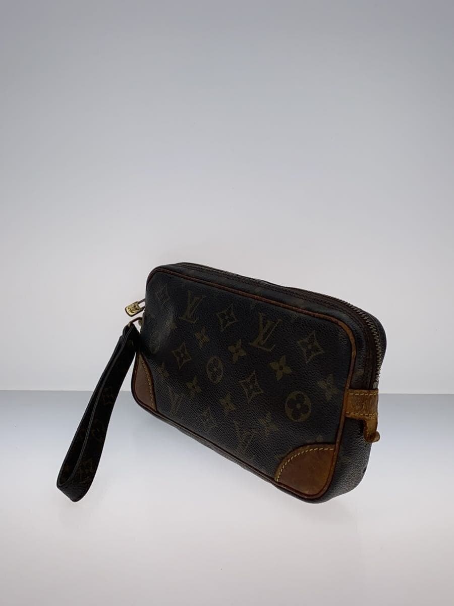 LOUIS VUITTON Marly Dragonne PM Monogram Canvas PVC BRW M51827 2