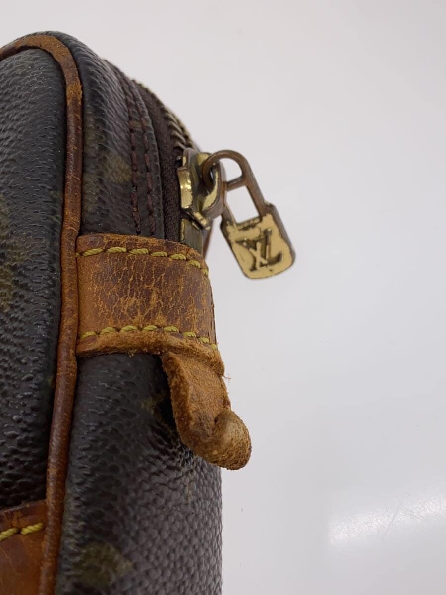 LOUIS VUITTON Marly Dragonne PM Monogram Canvas PVC BRW M51827 7