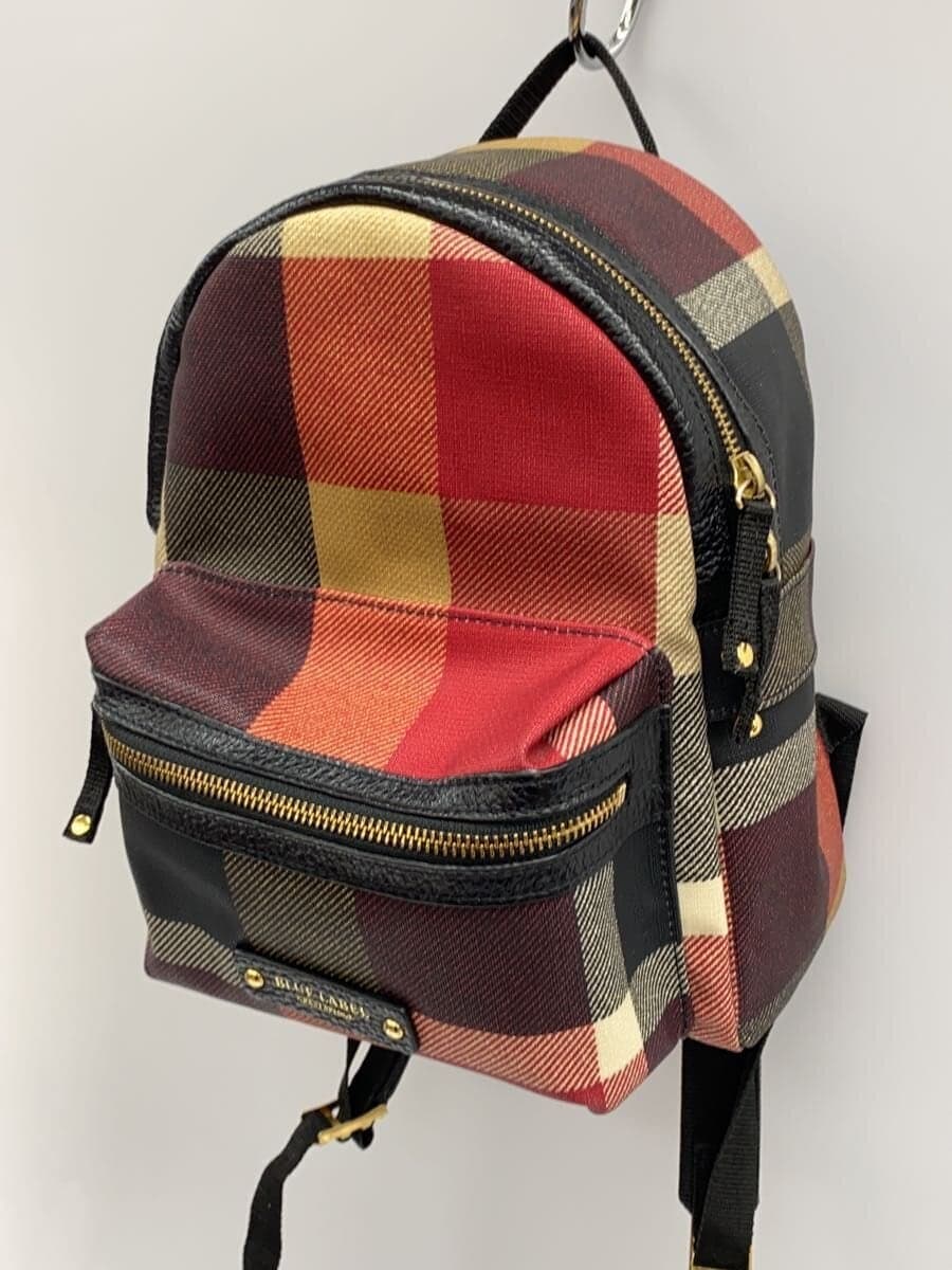 BLUE LABEL CRESTBRIDGE Backpack -- Multicolor Check 55126-837-16 2