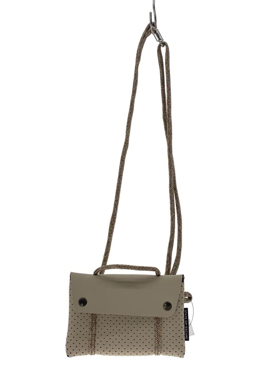 STATE OF ESCAPE Shoulder Bag BEG Solid