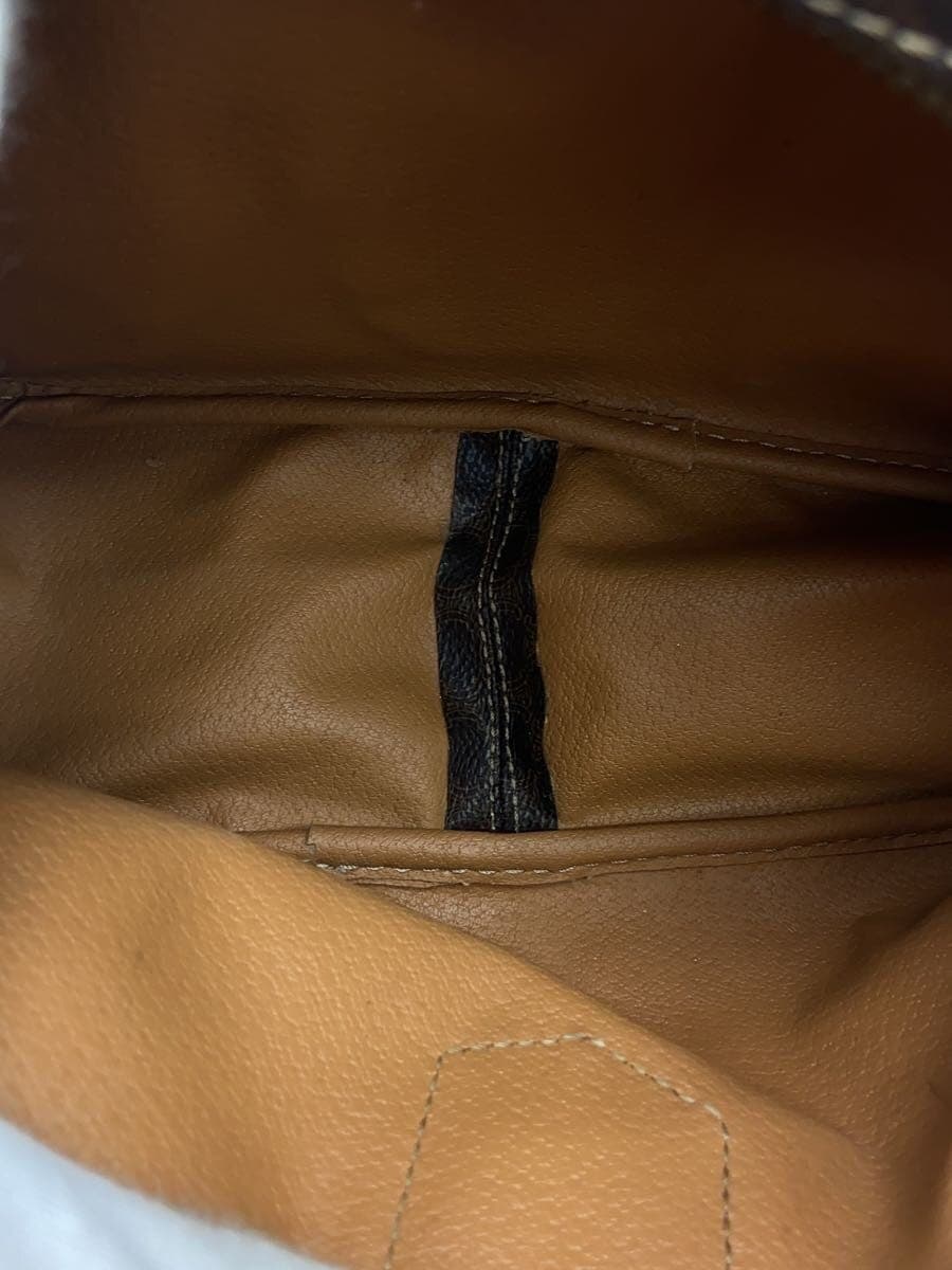 CELINE Shoulder Bag Canvas BRW All Over Pattern 7