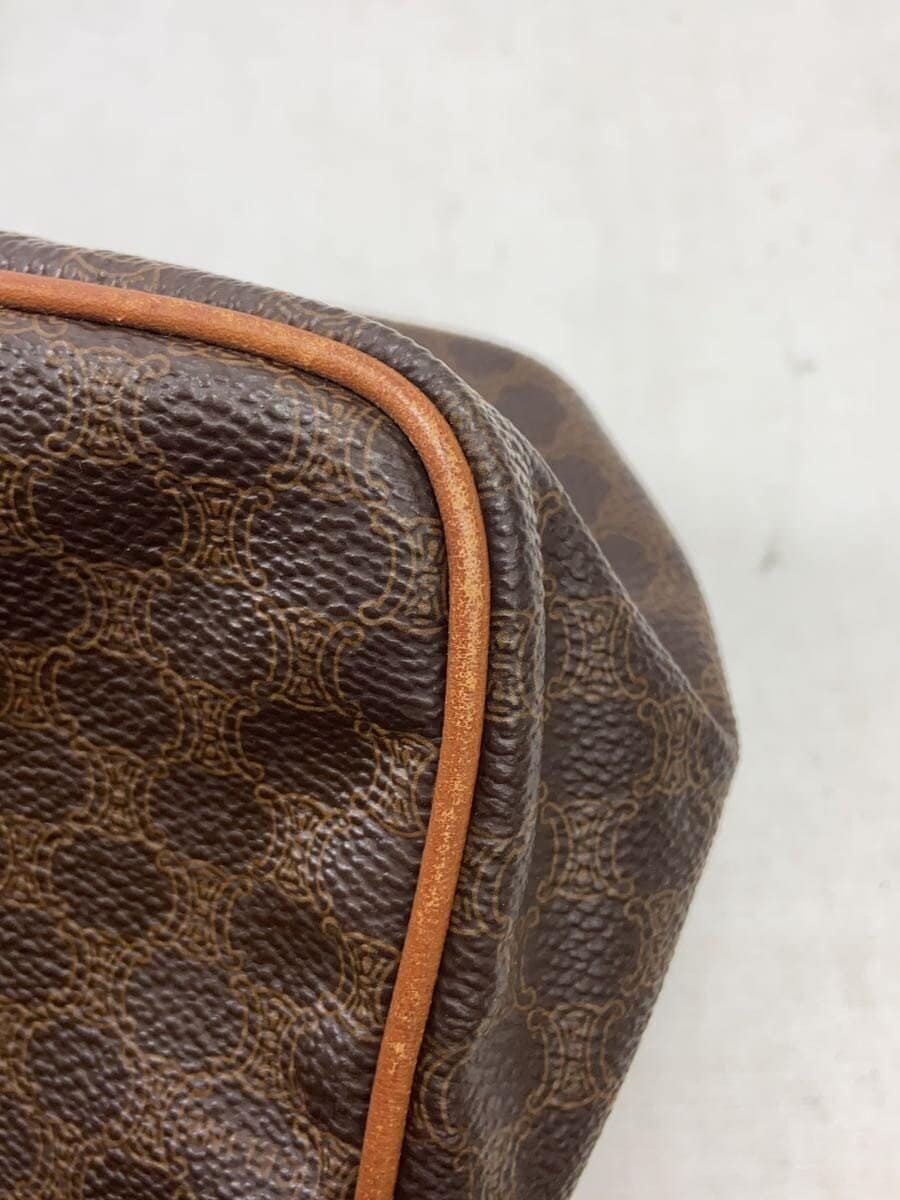 CELINE Shoulder Bag Canvas BRW All Over Pattern 8