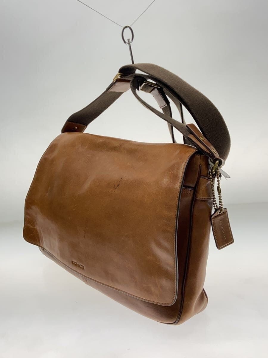 COACH Shoulder Bag Leather BRW 70486 2