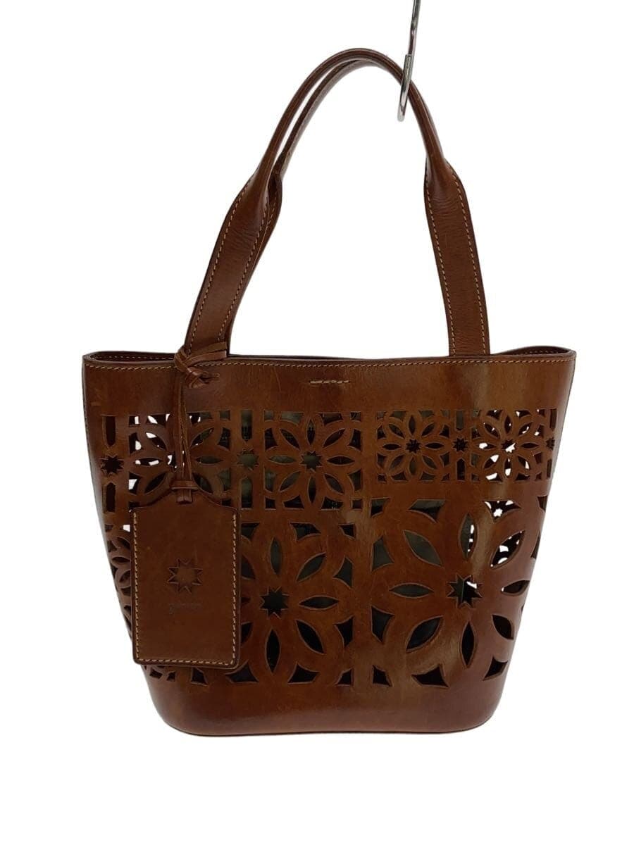 GENTEN Tote Bag Leather BRW