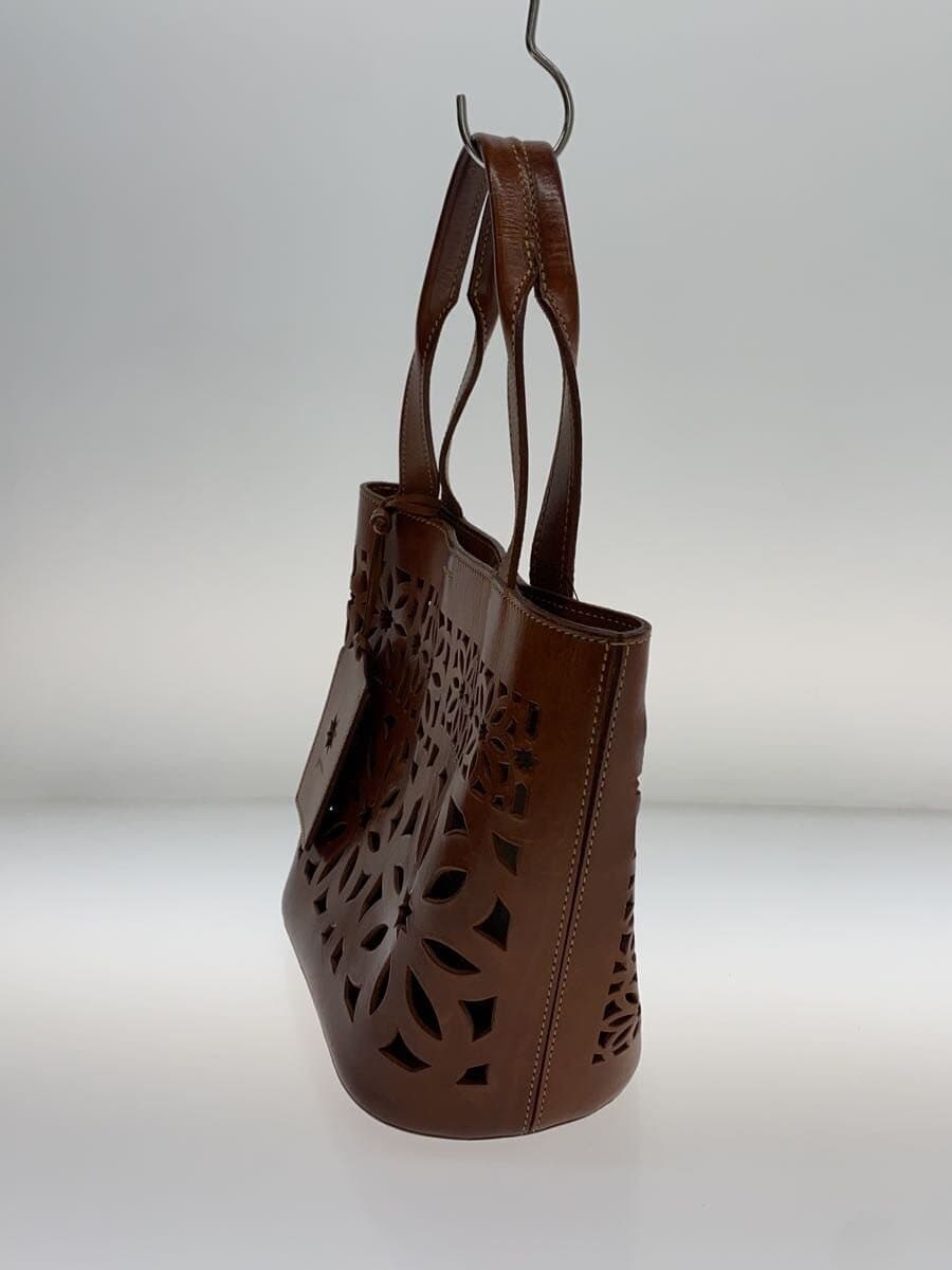 GENTEN Tote Bag Leather BRW 2