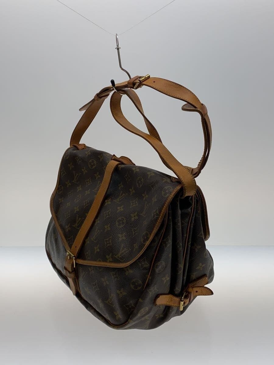 LOUIS VUITTON 1) Somer 35 Monogram Canvas PVC BRW M42254 2