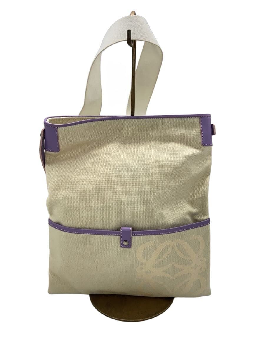 LOEWE Shoulder Bag Canvas IVO