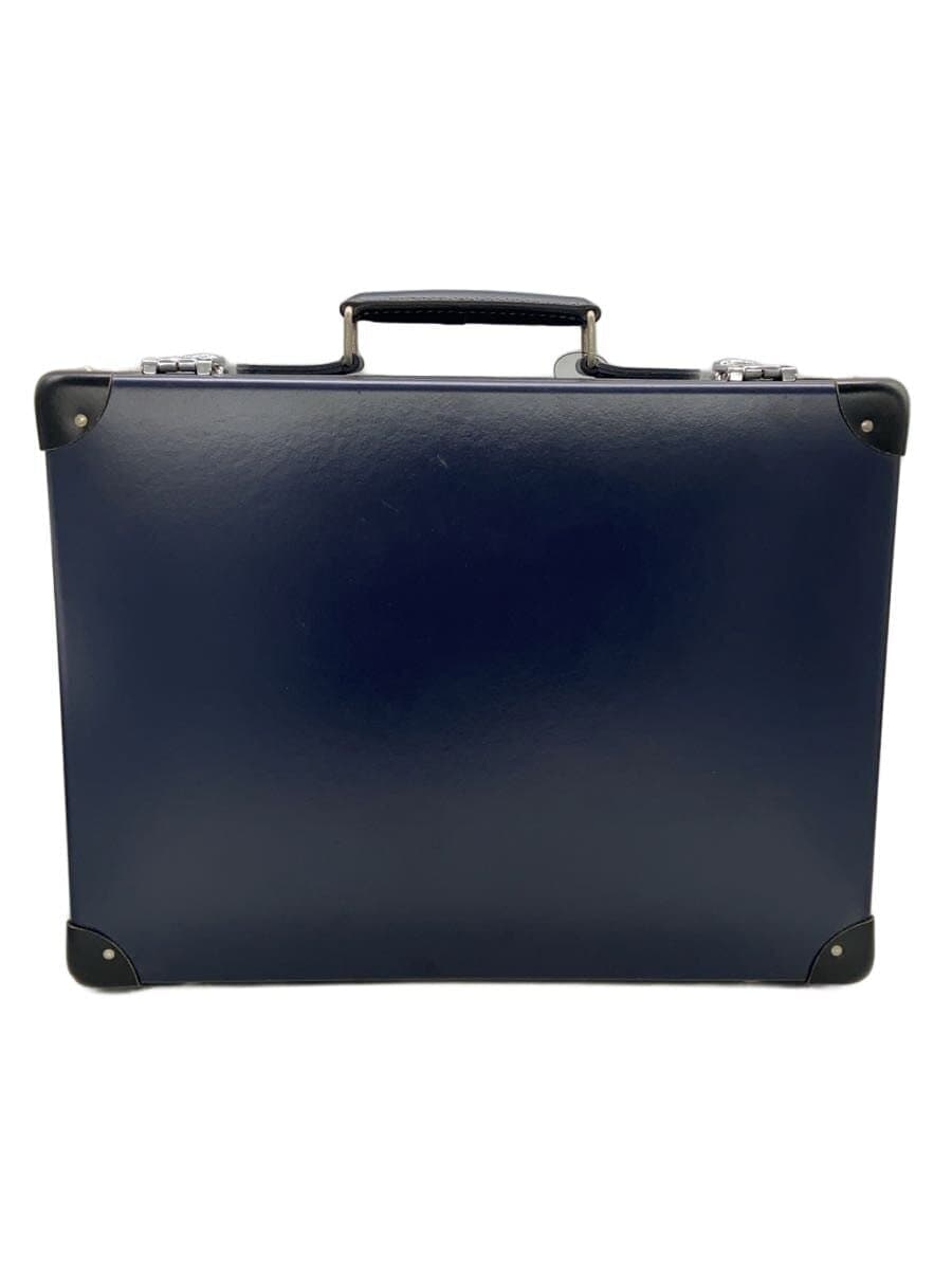 GLOBE TROTTER Attache Case NVY Solid