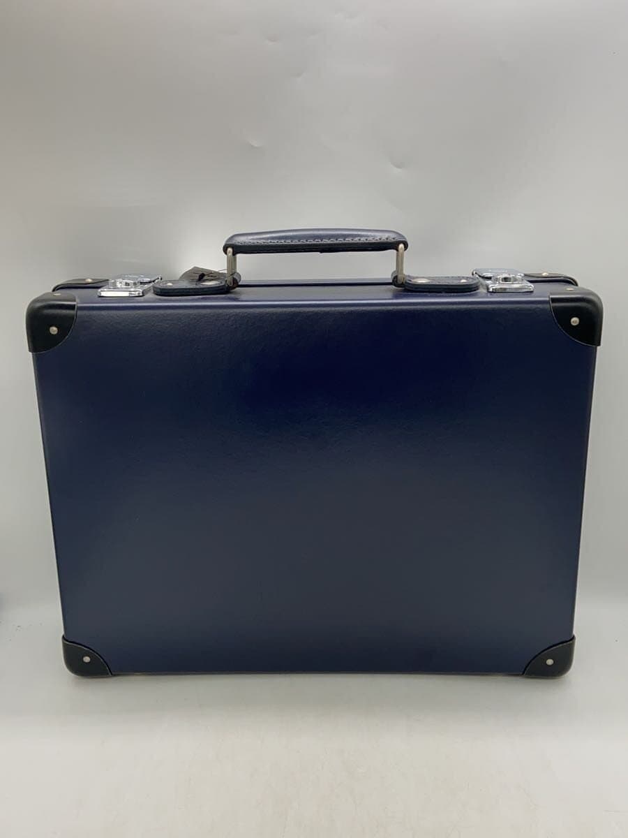 GLOBE TROTTER Attache Case NVY Solid 3