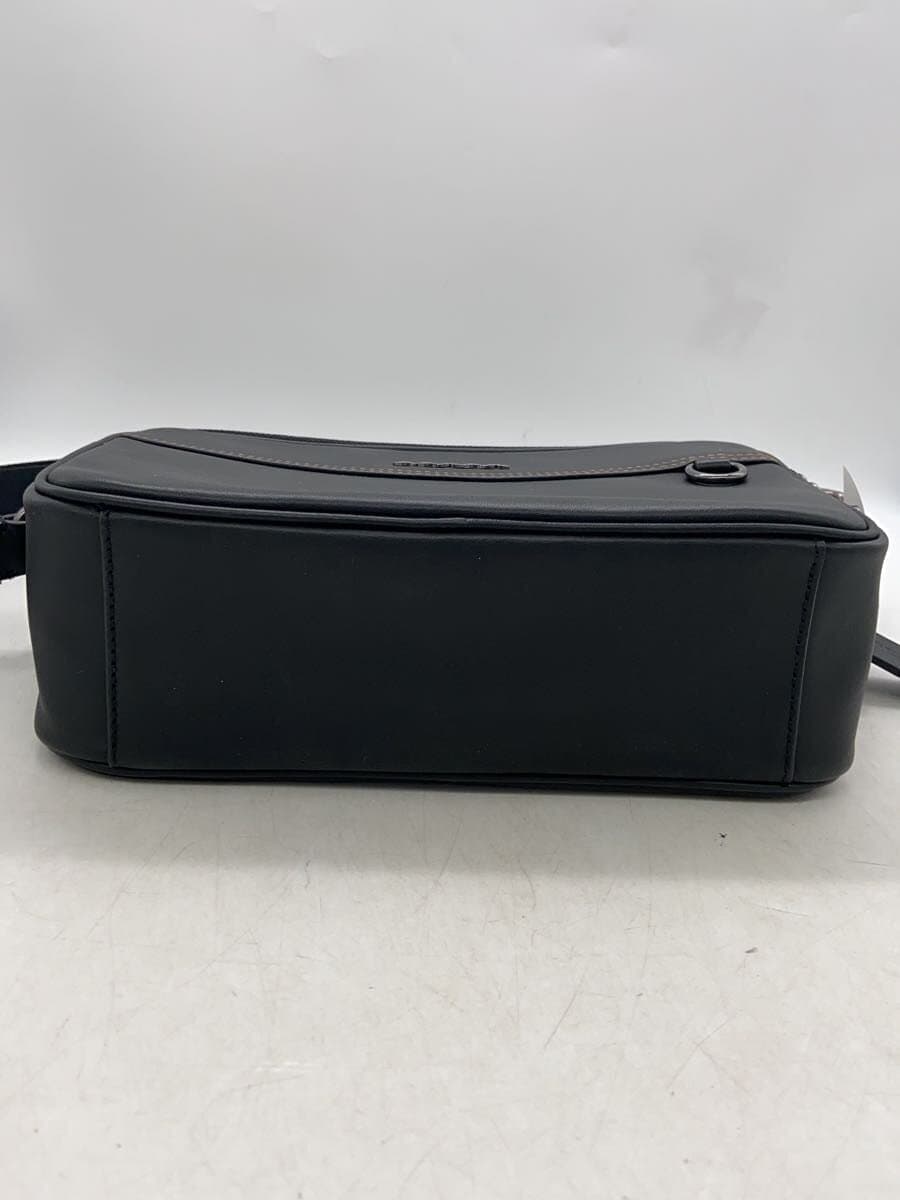 COACH Graham Crossbody Bag Shoulder Bag Leather BLK Solid C4148 4