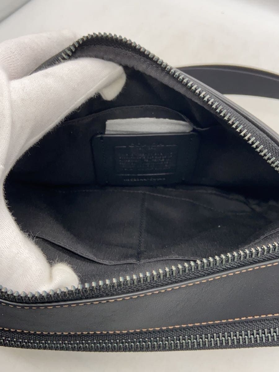 COACH Graham Crossbody Bag Shoulder Bag Leather BLK Solid C4148 6