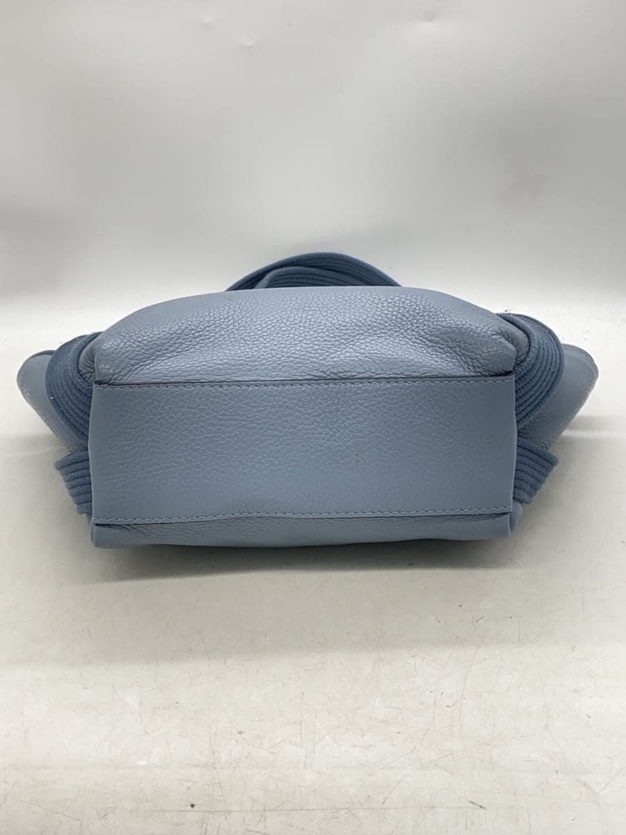 GIANNI CHIARINI handbag leather blue 4