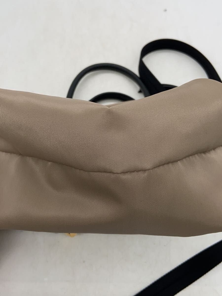 VIOLAd’OROBIANCA Shoulder Bag Nylon BEG Solid Color 4