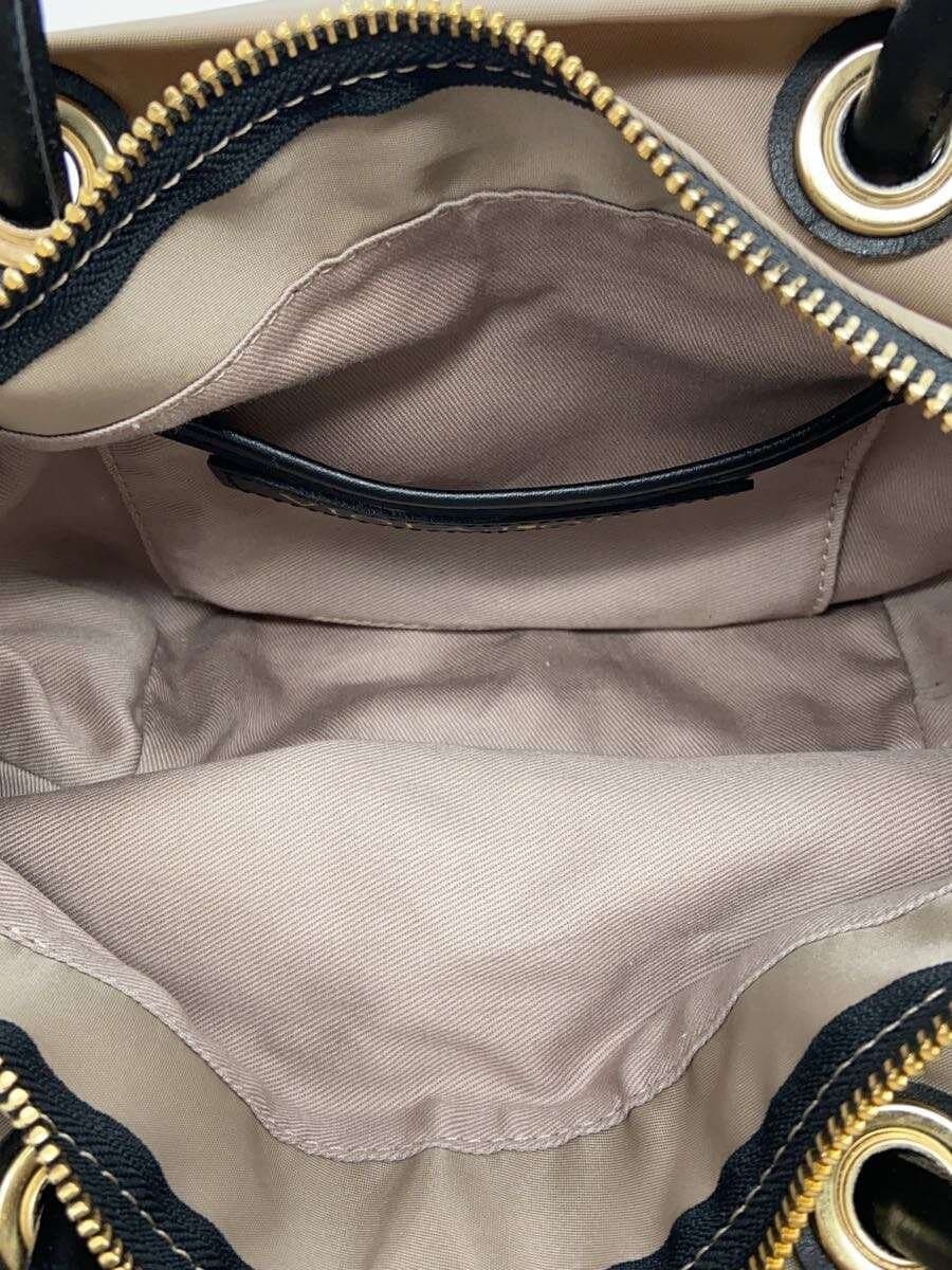 VIOLAd’OROBIANCA Shoulder Bag Nylon BEG Solid Color 6