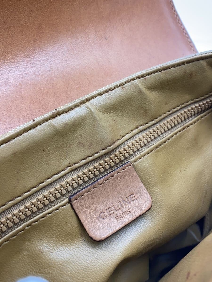 CELINE All Do Celine Macadam Pattern Shoulder Bag BRW All Over Pattern M06 7