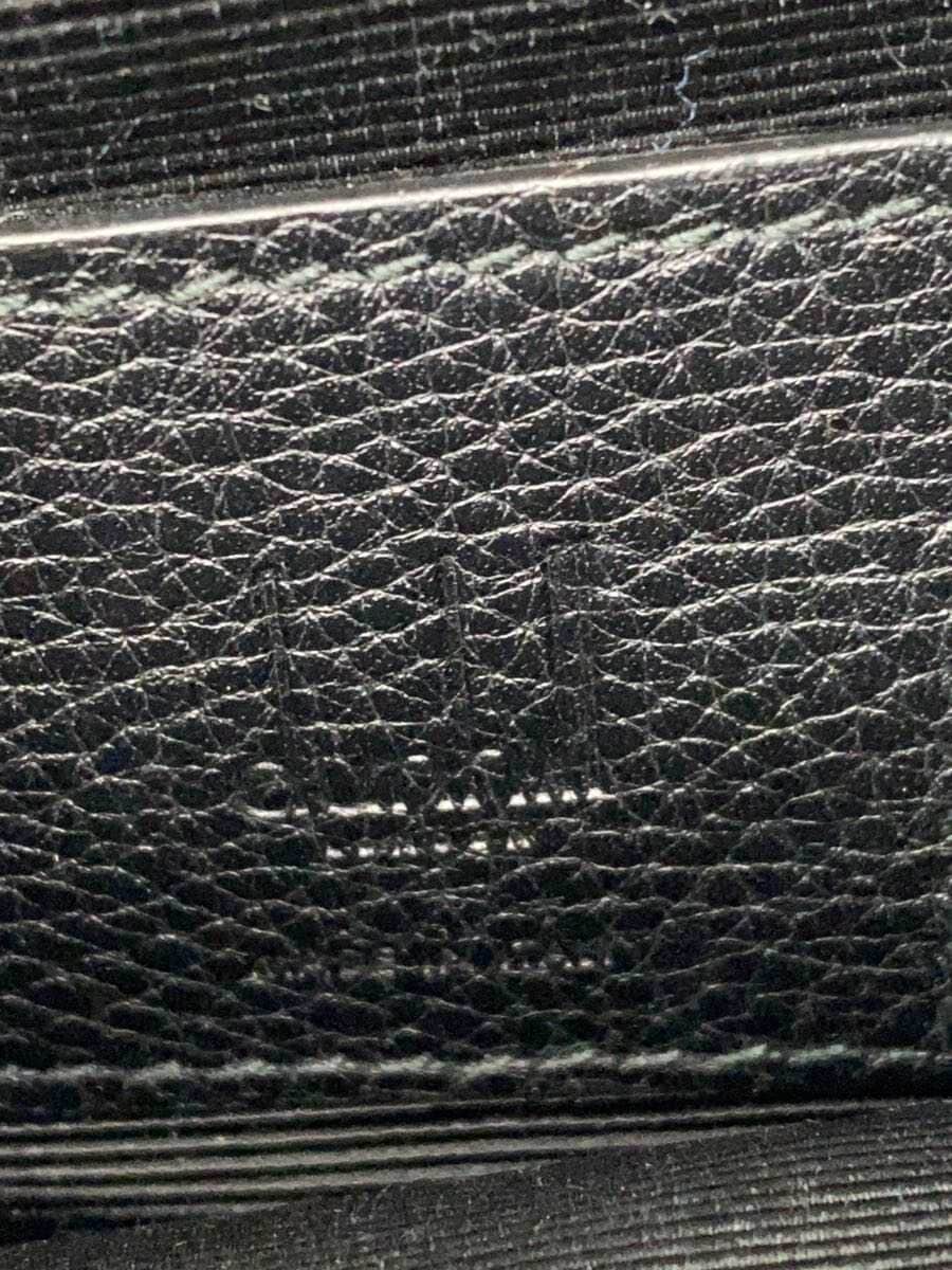 dunhill Belgrave Crossbody Shoulder Bag Leather BLK Solid 5