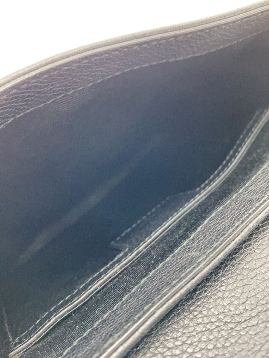 dunhill Belgrave Crossbody Shoulder Bag Leather BLK Solid 6