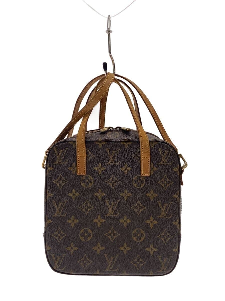 LOUIS VUITTON Spontini _Monogram Canvas PVC BRW Monogram