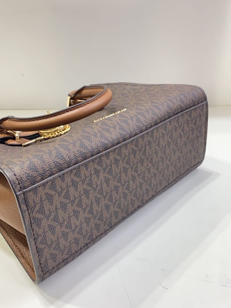 MICHAEL KORS Shoulder Bag Leather BRW Monogram 35F1GHMS1B 4