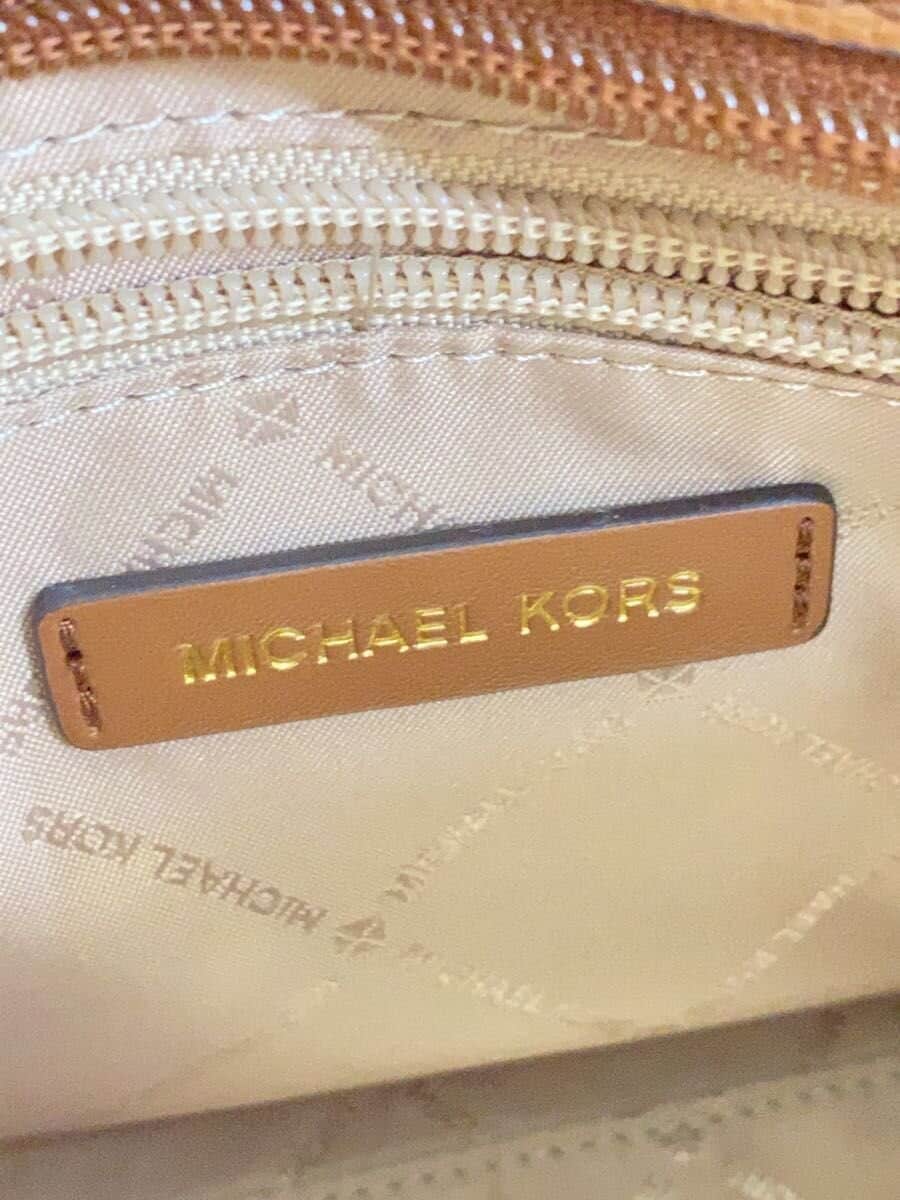 MICHAEL KORS Shoulder Bag Leather BRW Monogram 35F1GHMS1B 5