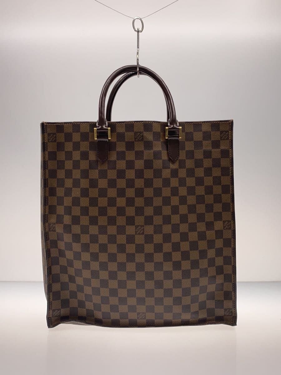 LOUIS VUITTON1)Sack Pla _Damier Ebene PVC BRW 3